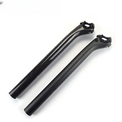 Mountain Bike Seat Post 27.2/25.4/30.8/31.6mm Carbon Road Bike Offset Seatposts • $78.20