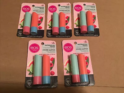 5 Packs Of Eos Watermelon Frose Lip Balm • $31.95