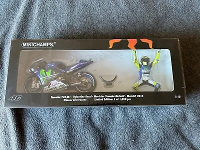 1/12 Minichamps 122153146 Yamaha YZR-M1 MotoGP 2015 Valentino Rossi Silverstone • £215