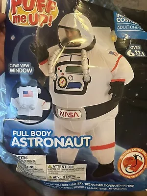 Adult Unisex Astronaut Spaceman Chub-Suit Costume Jumpsuit • $24.99
