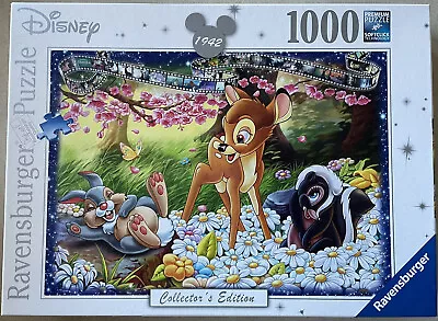 1000 Piece DISNEY Collector’s Edition “Bambi” Puzzle By Ravensburger • $16