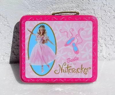 VTG BARBIE Metal Tin Miniature 2001 Suitcase Nutcracker Doll Size • $9.99