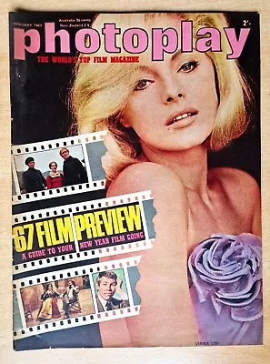 Photoplay Magazine Jan 1967 Ursula Andress Virna Lisi Carita Kenneth Williams • $3.73