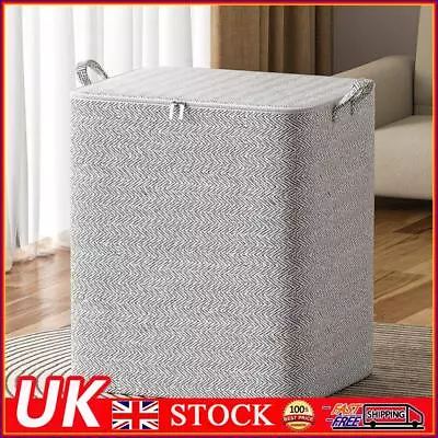 Clothes Storage Baskets Stackable Clothes Storage Bins Household Closet Storage  • £6.29