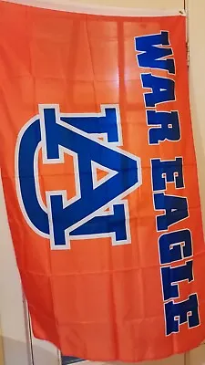 Auburn Tigers War Eagle Flag ~ Large 3'X5' ~ Auburn Sports Fan ~ FREE SHIPPING  • $14.99