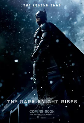 The Dark Knight Rises Movie Poster Batman Any Size Style Or Set Of 3 Characters • $119.99