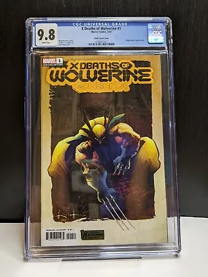 X-Deaths Of Wolverine #1 2022(Keith Variant 1:100) CGC 9.8 NM/M WHITE Pages • $149.99