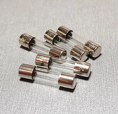 $7.15 • Buy 5Pcs 5A Glass Fuse M205 5mm X 20mm Fast Blow F5AL 250V AUSTRALUX