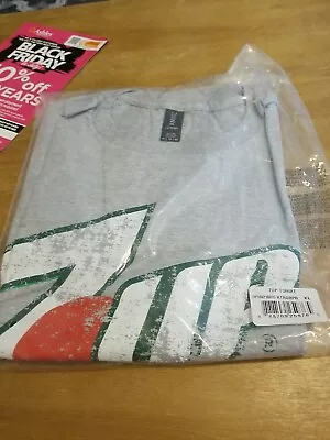 7 Up Men T-Shirt Brand New Unopened. Size: XL. Gray/multi. 90% Cotton • $12.99