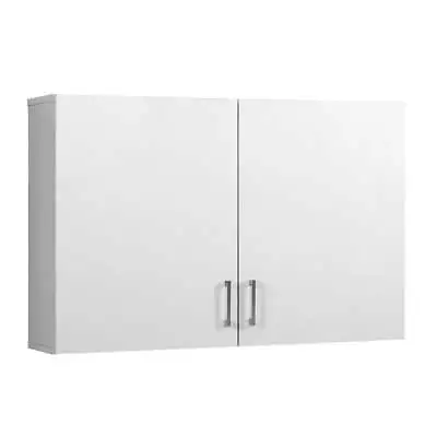 Cefito Wall Cabinet Storage Bathroom Kitchen Bedroom Cupboard Organiser White • $104.85