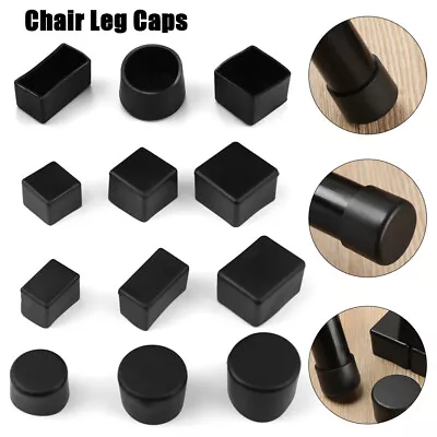 $8.33 • Buy Floor Protectors Chair Leg Caps Silicone Pads Non-Slip Covers Furniture Feet