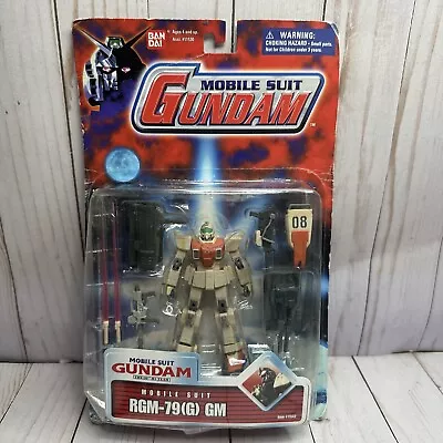 Bandai 2001 Gundam Mobile Suit RGM-79(G) GM • $69.95