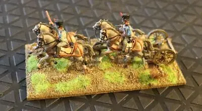 Painted 1:72 Napoleonic Wars French French Artillery 4 Horse Limber (177E) • £11.99