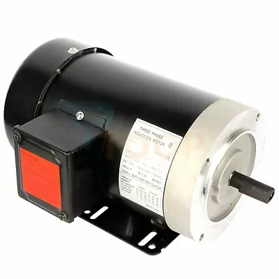 3 HP 3 Phase 230/460 Volt  56C Frame 3450 RPM General Purpose Electric Motor • $254.99