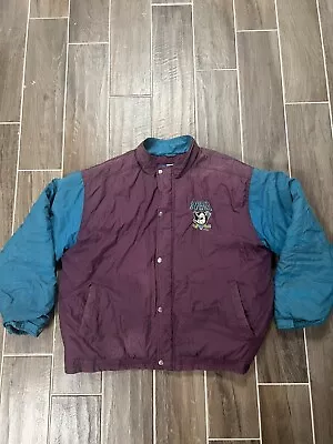 Vintage 90’s NHL Anaheim Mighty Ducks Competition Jacket *RARE* Size XL • $144.46