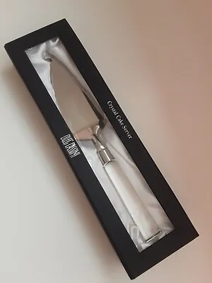 Oleg Cassini Crystal Cake Server Cake Cutter • £15