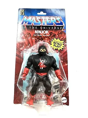 Masters Of The Universe Origins NINJOR Action Figure MOTU Toy On Card • $24.50