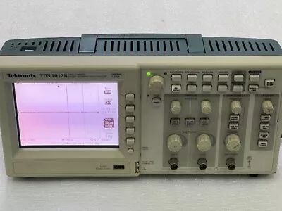 Tektronix TDS 1012B 2 Ch Monochrome LCD Display Oscilloscope 100 MHz 1GS/s Used • $180