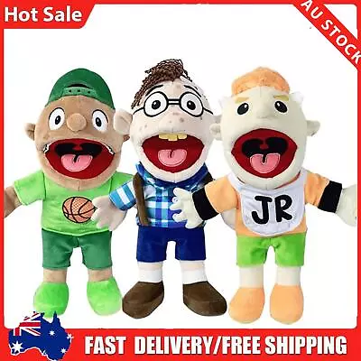 Gift For Kids Jeffy Hand Puppet Cheap Plush Toy Stuffed Cartoon Soft 40 CM Doll • $18.19