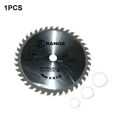 1x TCT Circular Wood Saw Blades 300mm X 30mm X 40T For Bosch Makita 300mm • £10.49