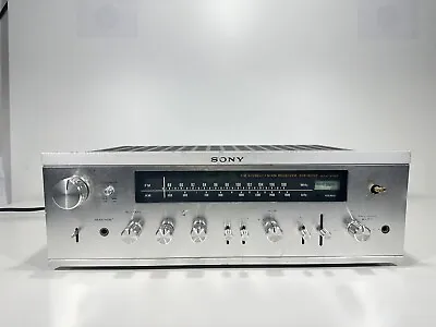 Vintage 1970s Sony STR-6055 ~ AM/FM Stereo Receiver ~ 40WPC Into 8Ω ~ WORKS • $249.87