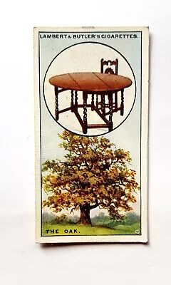 Cigarette Cards Lambert And Butler British Trees & Their Uses 1927 • £1