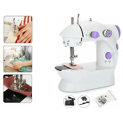 £14.90 • Buy New Mini Electric Portable Sewing Machine Stitch Light Travel Craft Recharge