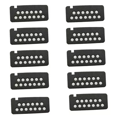 10Pcs Connector Labels Side Sticker For Motorola GP340 GP360 380 HT1250 PRO5150 • $5.99