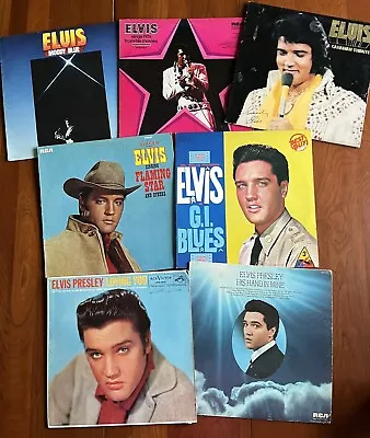 Lot Of (7) Elvis Presley LP Records • $49.99