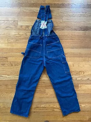 Vintage 50s 60s Sanforized Washington Dee Cee Low Back OVERALLS 32x29 USA • $235