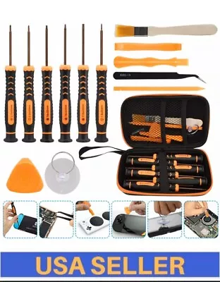 Repair Tool Kit Screwdriver Set For XBOX One 360 & PS4 PS3 Console Bag Switch NS • $15.99