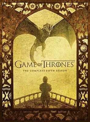 Game Of Thrones: Season 5 [DVD] [2015] - DVD  Q6VG The Cheap Fast Free Post • £5