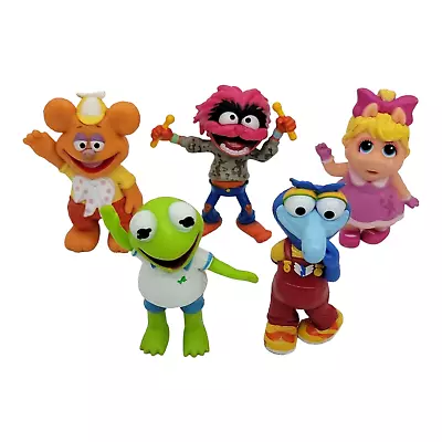 Disney Junior Muppet Babies Kermit  Piggy  Gonzo  Fozzie  Animal Mini Figure • $7.99