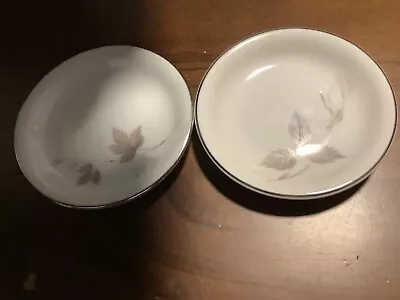 Noritake China Set 2 X Small Saucers Vintage • $14.99