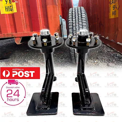 Heavy Duty Shipping Container Wheels (pair) With Hub • $669