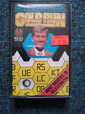 Blockbusters Gold Run Cassette By Incentive For The BBC Micro / Acorn Electron • £3