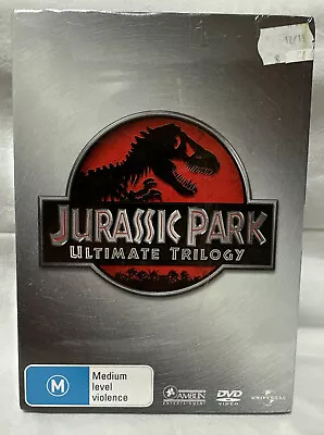 Jurassic Park Ultimate Trilogy DVD Region 2 & 4 BRAND NEW SEALED Free Postage • $20