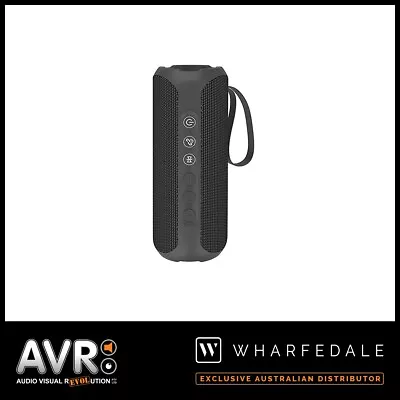 Wharfedale Exson S Portable Bluetooth Speaker - Black Red & Blue Finishes • $179.99