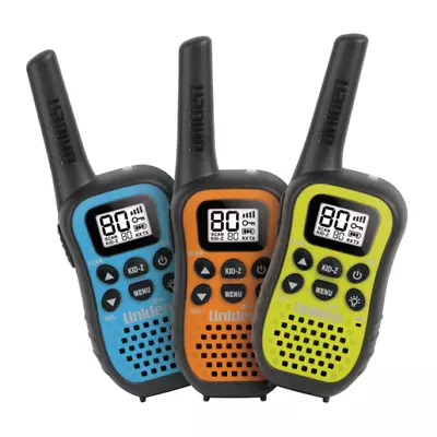 Uniden 80 Channel UHF CB Handheld Radio W/ Kid Zone Triple Colour Pack - UH45-3 • $89.99