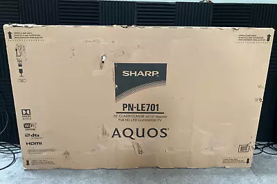 $999.99 • Buy Sharp PN-LE701 70  LED LCD Display PN-LE701 ❤️️✅ ❤️️✅ ❤️️✅ Open Box READ