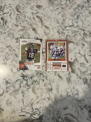 $50 • Buy 2010 Score Select Tim Tebow QB Denver Broncos Rookie Card /+ In Person Auto Card