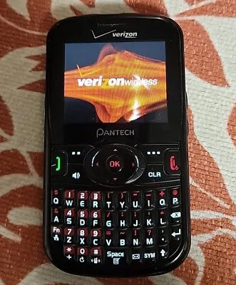 Pantech Caper (Verizon) TXT8035PP Black Cellular Phone • $9