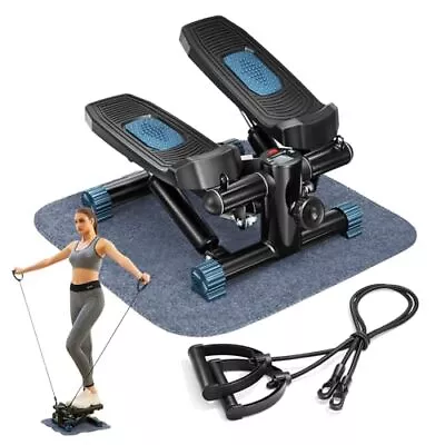 Steppers For Exercise At Home Mini Stair Stepper With Resistance Bands With  • $96.25
