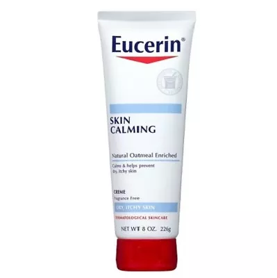 Eucerin Natural Oatmeal Enriched Calming Cream - 8 Oz / 226 G ( Fragrance Free ) • $9.50