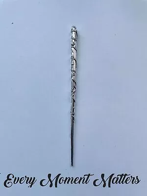 £2.69 • Buy 1 X Tibetan Silver WAND FAIRY GODMOTHER WAND MAGICIANS WAND 120mms Charms