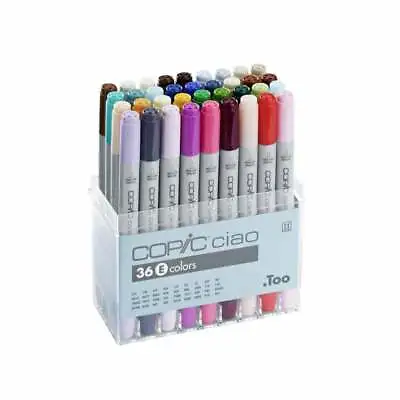 Copic Ciao Pens 36 Set E - Manga Graphic Arts + Craft Markers - Fast Shipping • £159.99