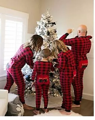 £2 • Buy Family Mens Ladies Kids Baby All In One Pyjama Loungewear Bear Cheeks RRP £40