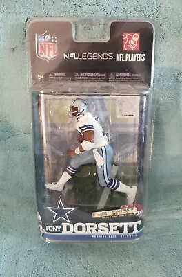 Tony Dorsett McFarlane Action Figure Series 6 NFL Legends Dallas Cowboys (BOX#4) • $75