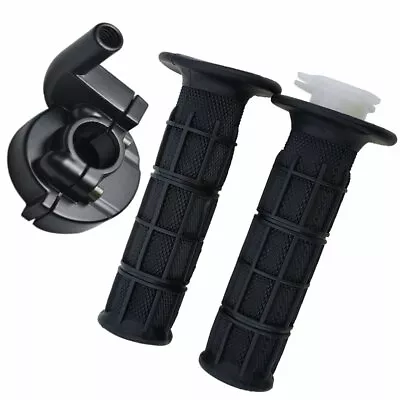 7/8'' 22MM ATV Dirt Pit Bike Throttle Twist Tube Handle Bar Sleeve Grips • $13.24