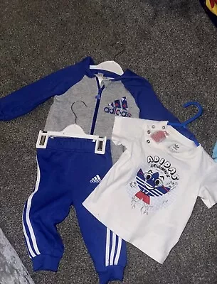 Baby Boy Adidas Tracksuit • £18